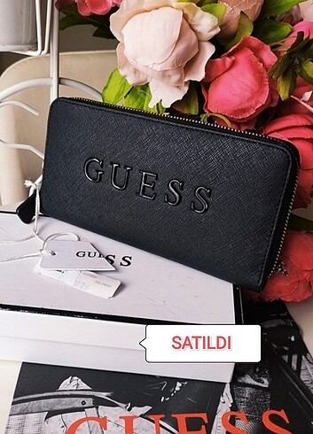 Orijinal Guess Yeni Etiketli Şık Cüzdan 