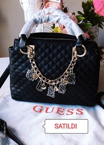 Orijinal Guess Yeni Etiketli Şık Askılı Çanta 