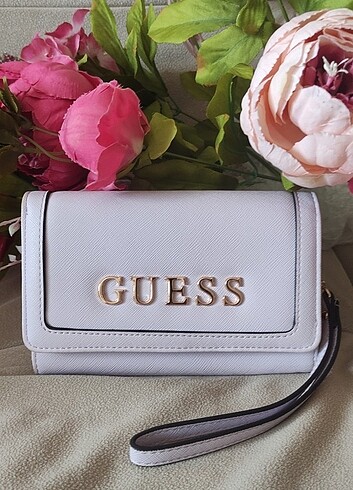 Guess Orijinal Guess Çok Şık Lila Cüzdan