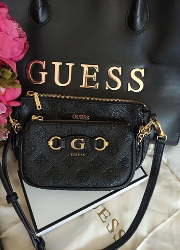 Orijinal Guess İkili Model Yeni Askılı Çanta 