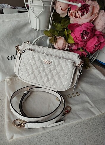 Orijinal Guess Yeni Etiketli Çok Şık İkili Model Çanta 