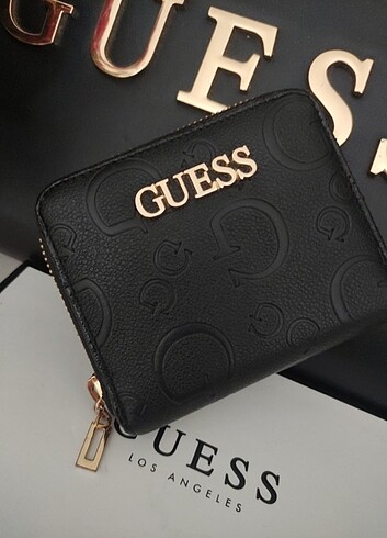 Beden siyah Renk Orijinal Guess Çok Şık Sezon Cüzdan
