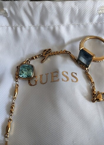  Beden altın Renk Orijinal Guess Bileklik 