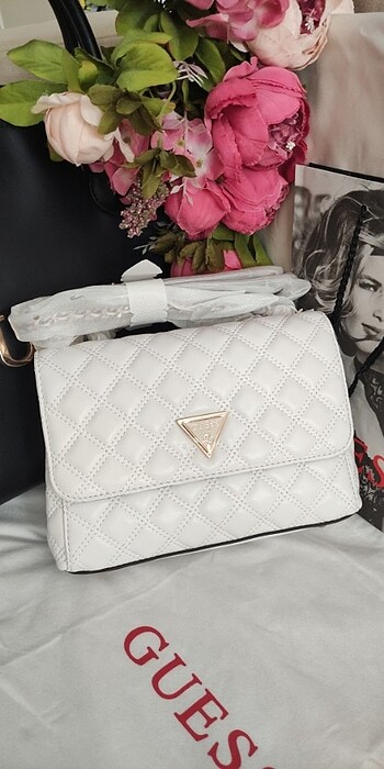 Orijinal Guess Yeni Etiketli Şık Askılı Çanta 