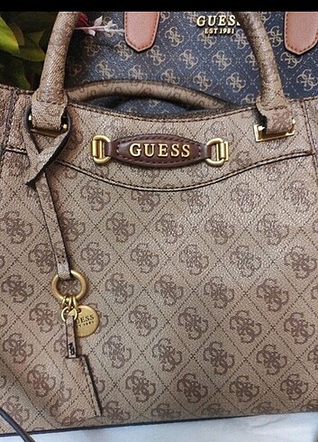 Beden camel Renk Orijinal Guess Çok Şık Yeni Askılı Çanta