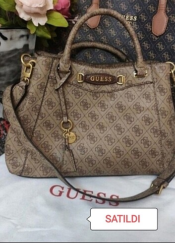 Orijinal Guess Çok Şık Yeni Askılı Çanta 