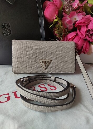 Orijinal Guess Çok Şık Telefon Cüzdan Çantası
