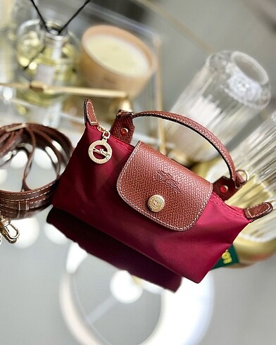 Longchamp mini bordo çanta 