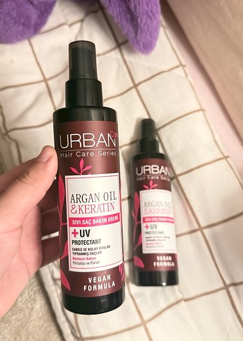 Urban Argan Yağı & Keratin Saç Koruyucu Sprey - Görsel 2