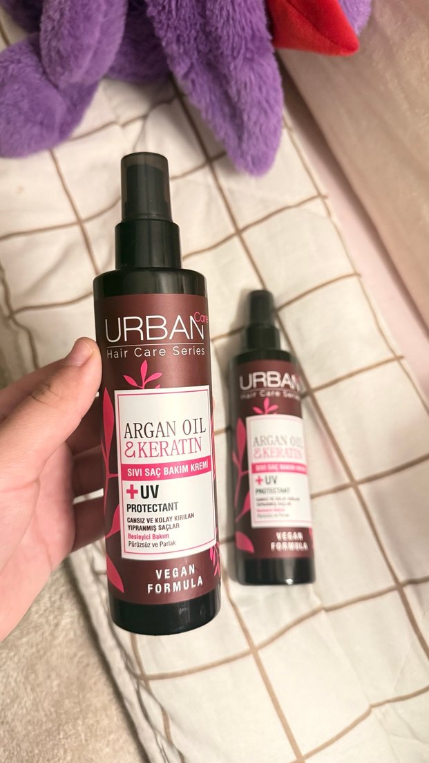 Urban Argan Yağı & Keratin Saç Koruyucu Sprey - Görsel 2