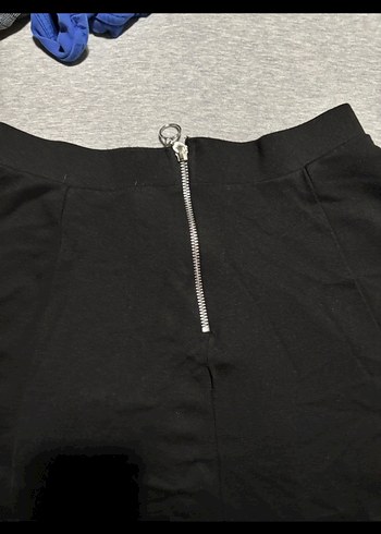 Siyah Mini Kısa Elbise - Görsel 6