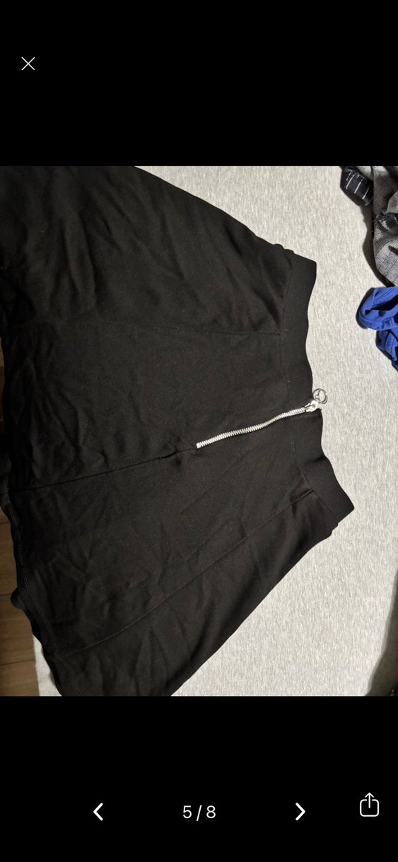 Siyah Mini Kısa Elbise - Görsel 5