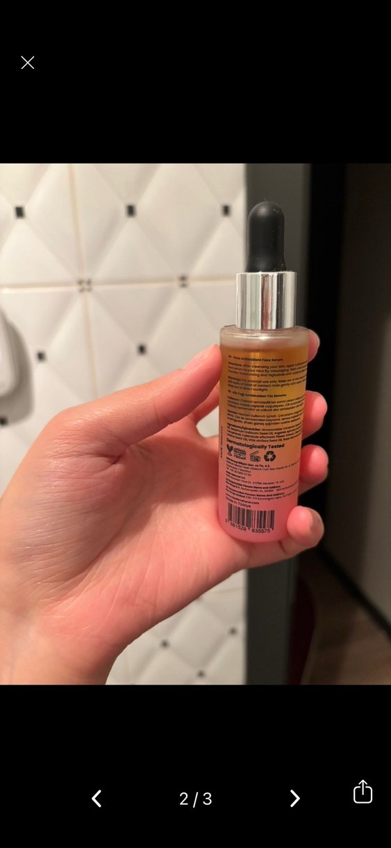 Bade Natural Gül Yüz Serumu - Görsel 3