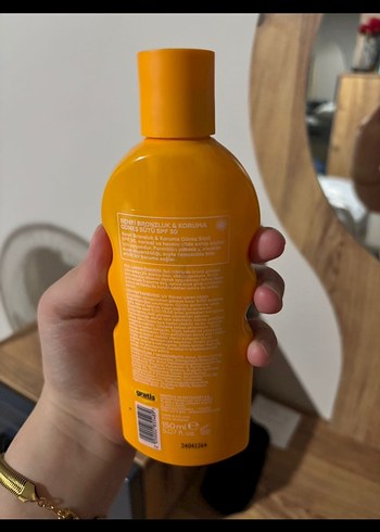 Benri SPF 30 Yüz ve Vücut Güneş Sütü - Görsel 3