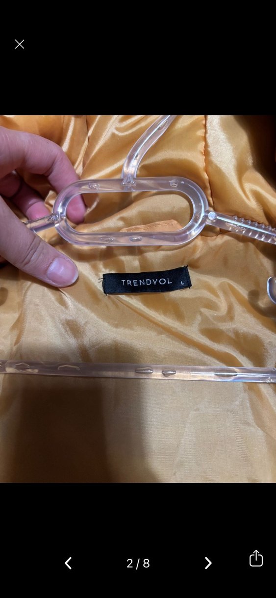 Siyah Düğmeli Midi Streetwear Kadın Ceket - Görsel 2