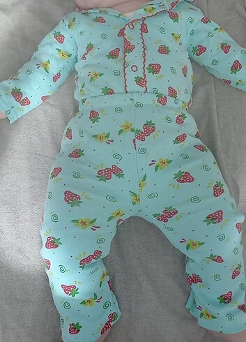 9 Ay Beden Kız bebek pijama takımı