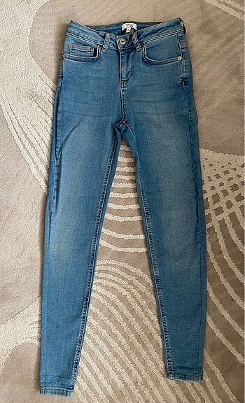 34 Beden mavi Renk Twist Jean