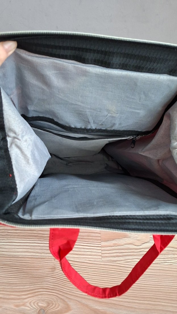 Kırmızı anne Bebek Çantası - Görsel 2