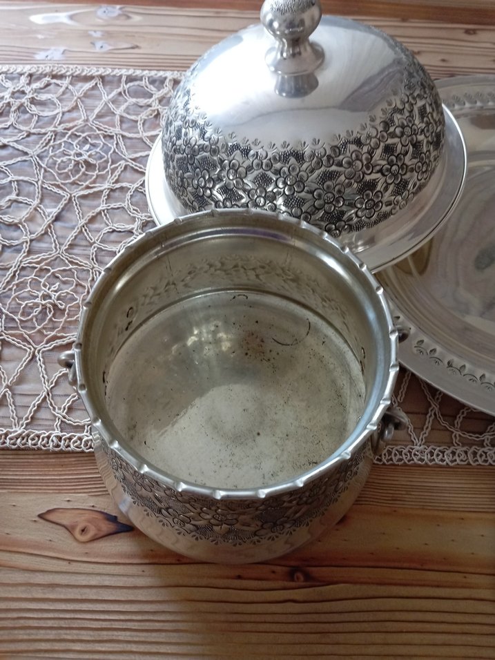 bakır takım el işlemeli - Görsel 3