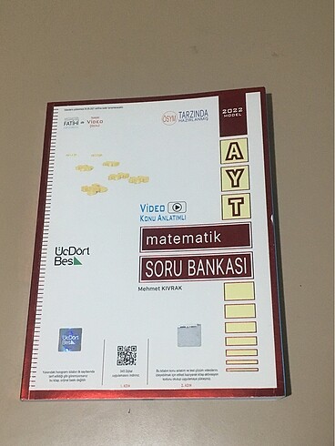 Üç Dört Beş Ayt Matematik Soru Bankası