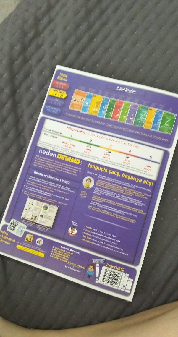 8. Sınıf LGS Dinamo İngilizce Soru Bankası - Görsel 3