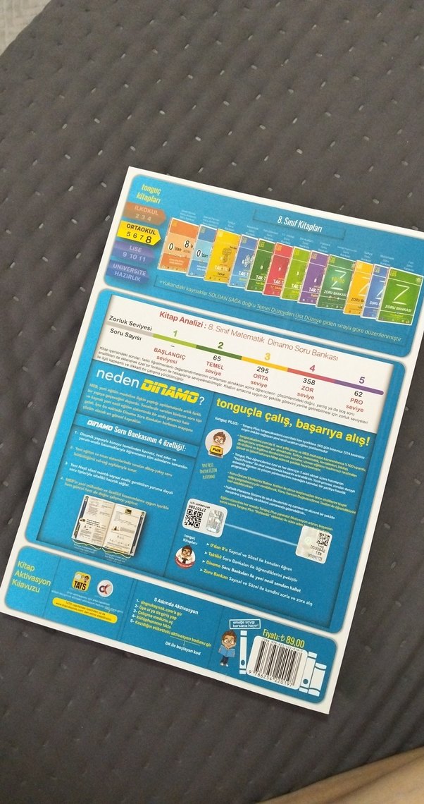8. Sınıf LGS Dinamo Matematik Soru Bankası - Görsel 3