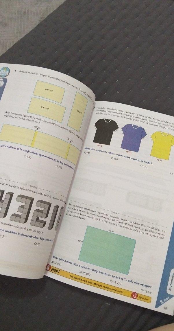 8. Sınıf LGS Dinamo Matematik Soru Bankası - Görsel 4