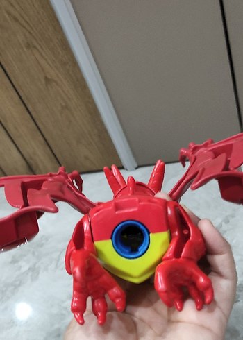 Hot Wheels Dragon Blast Kırmızı Ejderha 6 inç Yüksekliğinde Kır - Görsel 2