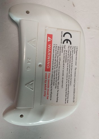 Akülü araba kumandası 2.el temiz çalışır durumda sorunsuz. - Görsel 2