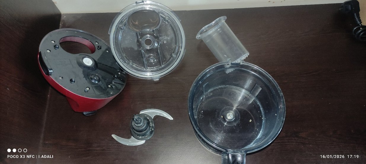 Blender haznesi bıçağı seti komple fotoğrafta ne görülüyor isen - Görsel 5