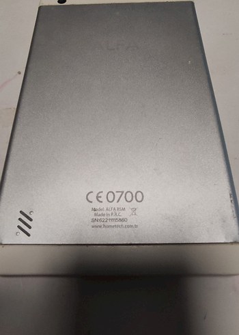 Arızalı  Hometech alfa Model: 8SM.  /0700

ARIZALI SANIRIM hurd - Görsel 5