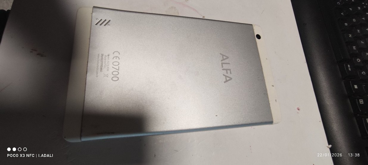 Arızalı  Hometech alfa Model: 8SM.  /0700

ARIZALI SANIRIM hurd - Görsel 3