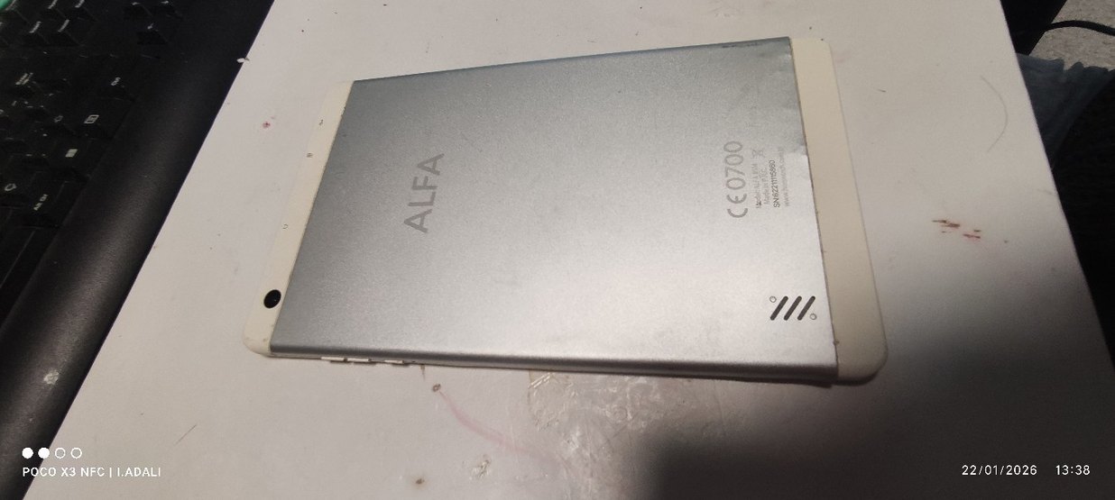 Arızalı  Hometech alfa Model: 8SM.  /0700

ARIZALI SANIRIM hurd - Görsel 4