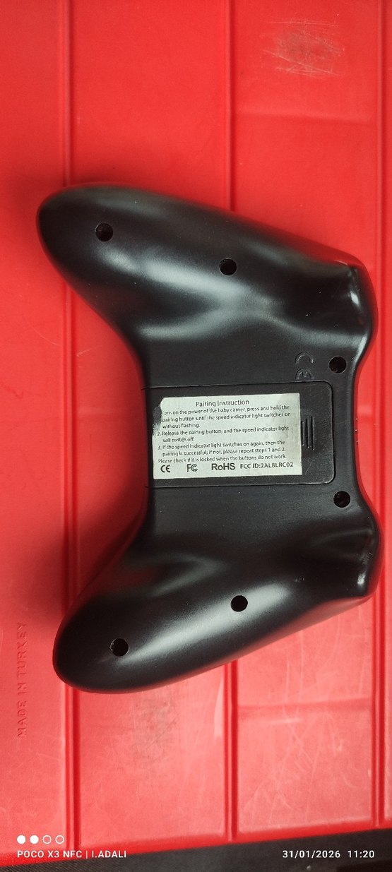 Akülü araba kumandası
2.el çalışır durumda; - Görsel 3