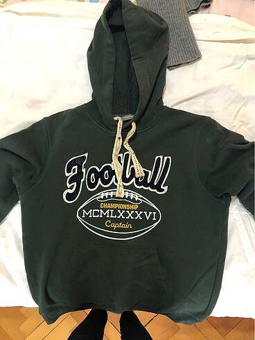 xs Beden yeşil Renk Yeşil Sweatshirt