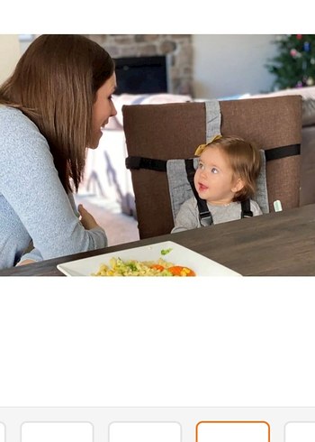 Mama sandalyesi emniyet kemeri - Görsel 7