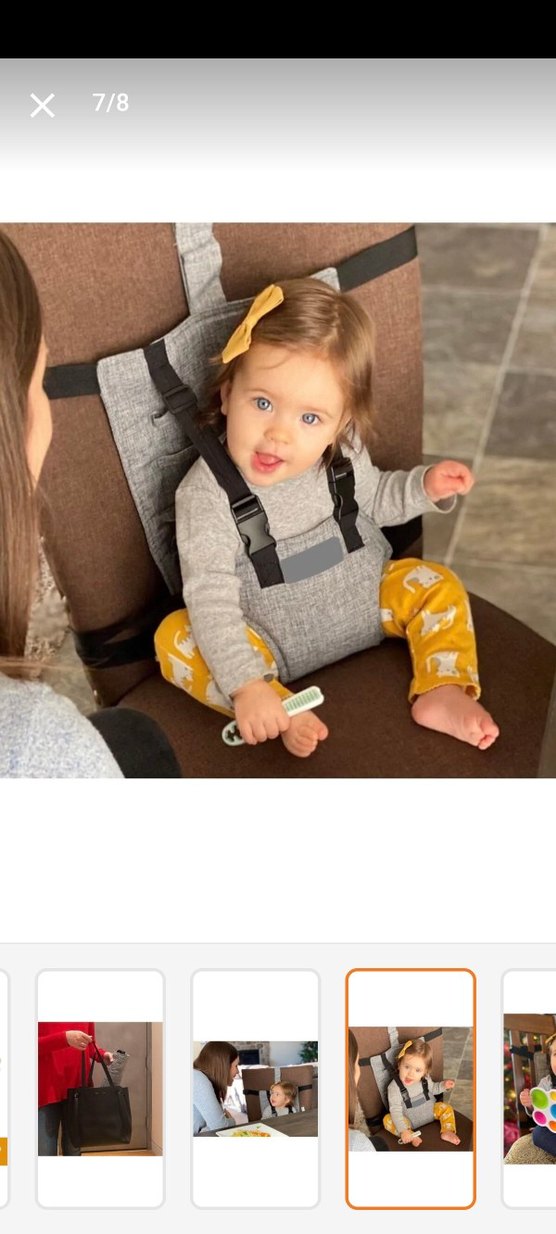 Mama sandalyesi emniyet kemeri - Görsel 5