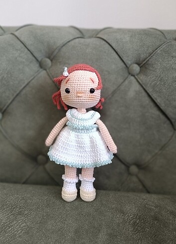 Diğer Sağlıklı iple .örülmüştür amigurumi bebek