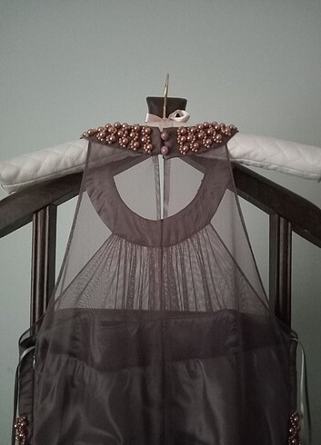 Şık Abiye bir elbise - Görsel 5