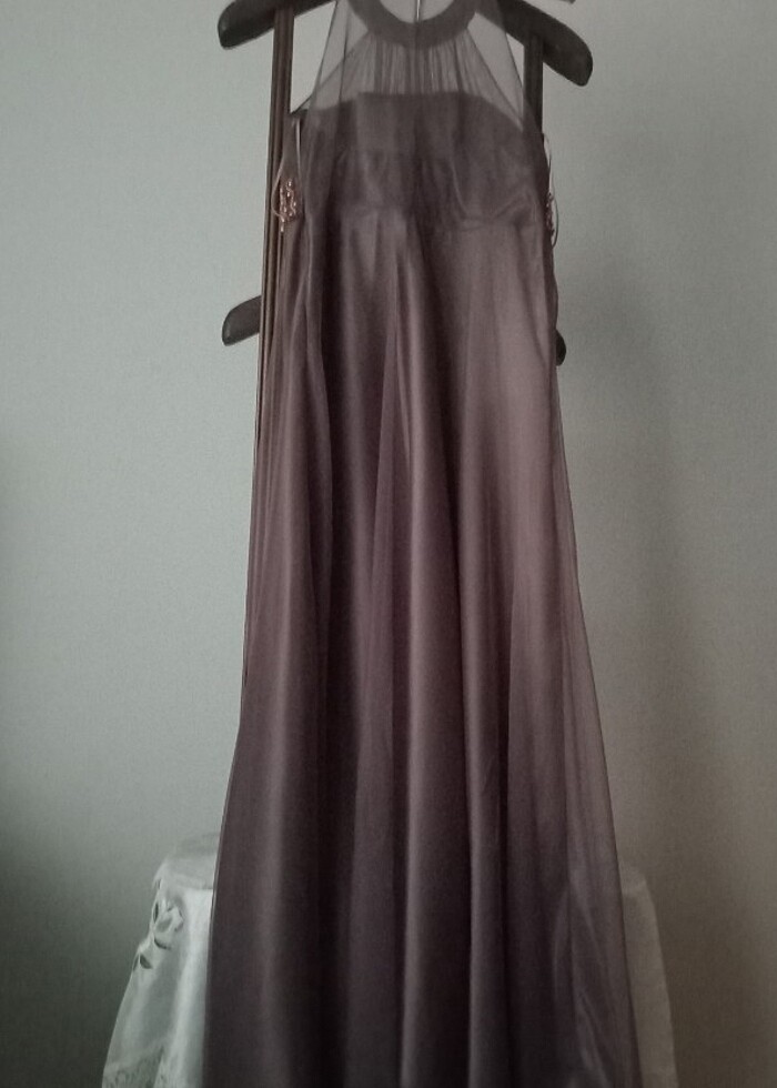 Şık Abiye bir elbise - Görsel 3