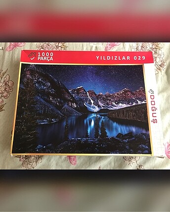 1000 parça manzaralı puzzle