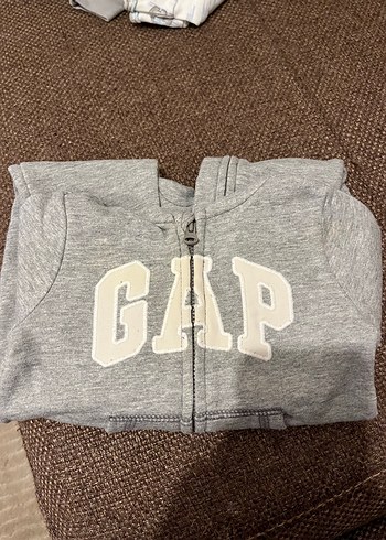 Gap GAP Gri Fermuarlı Bebek Tulum