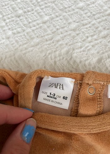 Zara Zara baby kadife bebek tulum