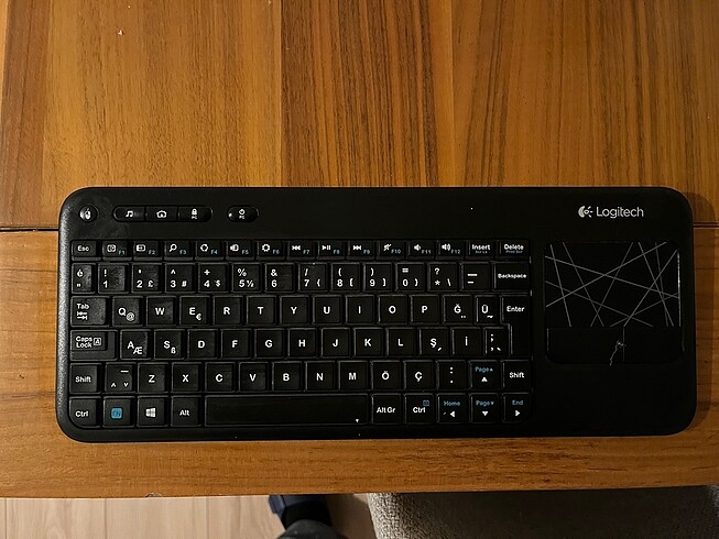 Logitech kablosuz klavye