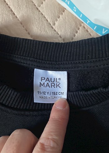 Pamuklu Çizgili Hamile Kazak - Görsel 8