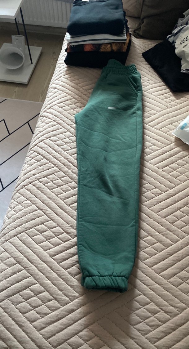 Yeşil Kadın Rahat Kesim Eşofman Altı - Görsel 2