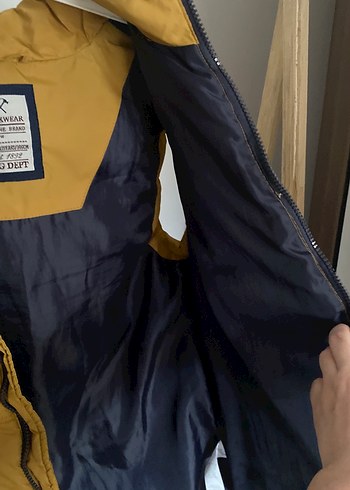 Sarı Fermuarlı Erkek Çocuk Yelek - Görsel 6