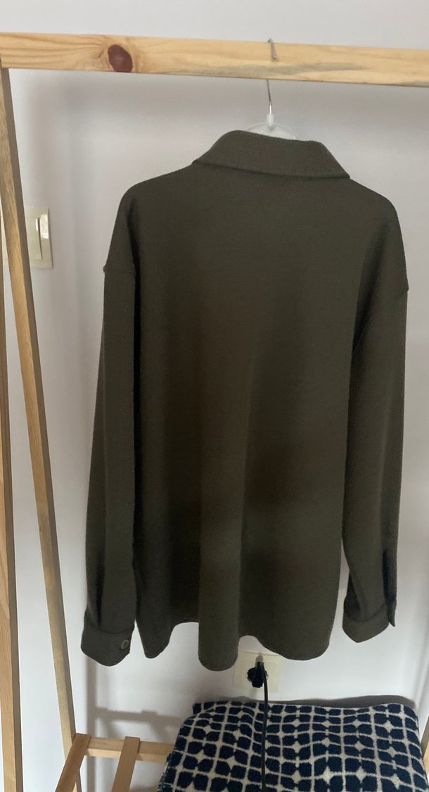 Düğmeli, Uzun Kollu Erkek Gömlek - Görsel 4