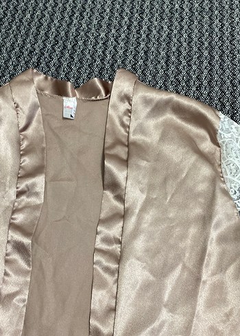 Nakışlı, Askılı, Uzun Kadın Pijama Takımı - Görsel 5