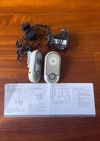 Motorola Bebek Telsizi Seti Beyaz-Gri - Görsel 7